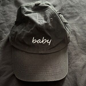 Black Baby Cap